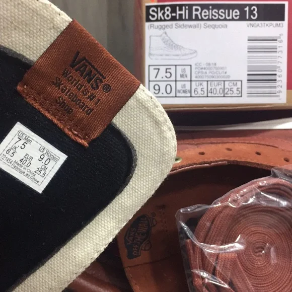 Vans SK8-Hi Reissue 13 (Rugged Sidewall) Sequoia W - Picture 2 of 8